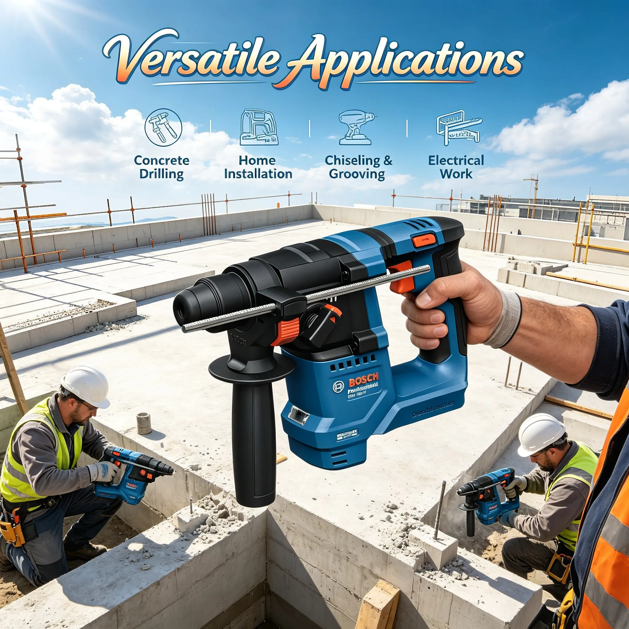 BOSCH GBH 18V-18 コードレス回転ハンマー（S - Power Tools Professional のレビューと価格