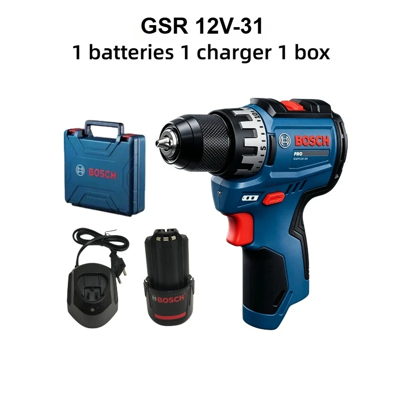 ボッシュ プロフェッショナル GSR 12V-31 コードレ - Power Tools Professional のレビューと価格